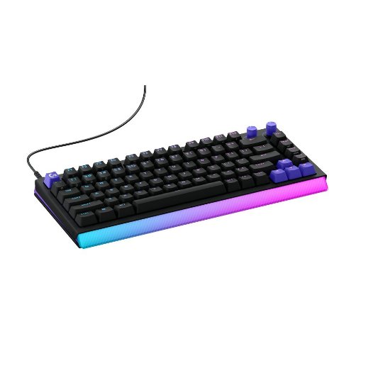 Tipkovnica LOGITECH Gaming G512 X 75, linear switch, RGB, mehanička, US Layout, USB, crna