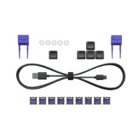 Tipkovnica LOGITECH Gaming G512 X 75, tactile switch, RGB, mehanička, US Layout, USB, crna