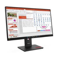 Monitor 27" LENOVO ThinkVision T27-40, 64A5MAT6EU, FHD, IPS, 300cd/m2, 4ms, 120 Hz, DisplayPort, HDMI USB-C, pivot, crni