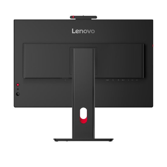 Monitor 27" LENOVO ThinkVision T27QD-4V, 64B8UAT1EU, QHD, IPS, 350 cd/m2, 4 ms, 120 Hz, DisplayPort, HDMI USB-C, pivot, kamera, zvučnici, crni