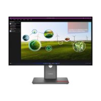 Monitor 27" LENOVO ThinkVision P27Q-40, 64A7GAT6EU, QHD, IPS, 350 cd/m2, 4ms, 120Hz, DisplayPort, HDMI USB-C, pivot, crni