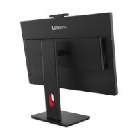 Monitor 27" LENOVO ThinkVision T27QD-4V, 64B8UAT1EU, QHD, IPS, 350 cd/m2, 4 ms, 120 Hz, DisplayPort, HDMI USB-C, pivot, kamera, zvučnici, crni