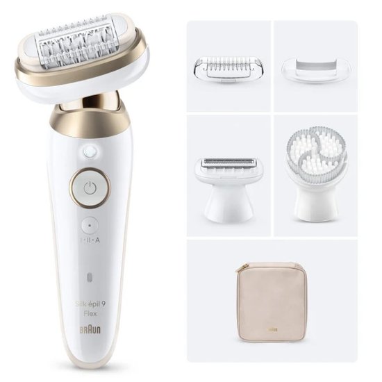 Epilator BRAUN EPILATOR SES9-060 3D, bijeli
