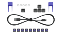 Tipkovnica LOGITECH Gaming G512 X 75, tactile switch, RGB, mehanička, US Layout, USB, crna