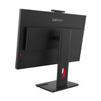 Monitor 27" LENOVO ThinkVision T27QD-4V, 64B8UAT1EU, QHD, IPS, 350 cd/m2, 4 ms, 120 Hz, DisplayPort, HDMI USB-C, pivot, kamera, zvučnici, crni