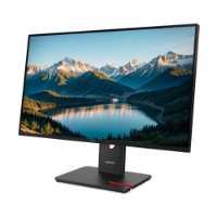 Monitor 27" LENOVO ThinkVision T27Q-40, 64A6GAT6EU, WQHD, IPS, 350cd/m2, 4ms 120Hz, DisplayPort, HDMI, USB-C, pivot, crni