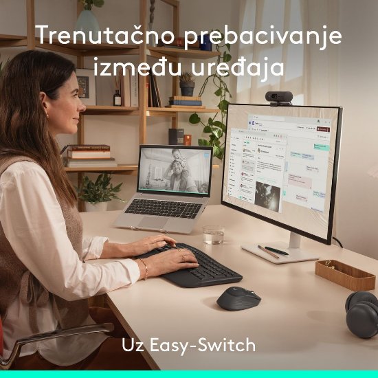 Miš Logitech M850 L, bežični miš, crni