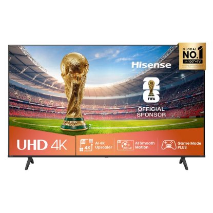 LED TV 65" HISENSE 65A6Q, Smart TV, 4K UHD, DVB-T2/C/S2, USB, Wi-Fi, BT, crni - energetski razred E