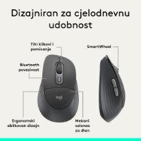 Miš Logitech M850 L, bežični miš, crni