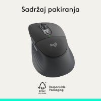 Miš Logitech M850 L, bežični miš, crni