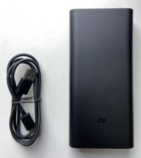 RABLJENI - Mobilni USB punjač XIAOMI Mi PowerBank 3 PRO, 20.000 mAh, USB-C, crni