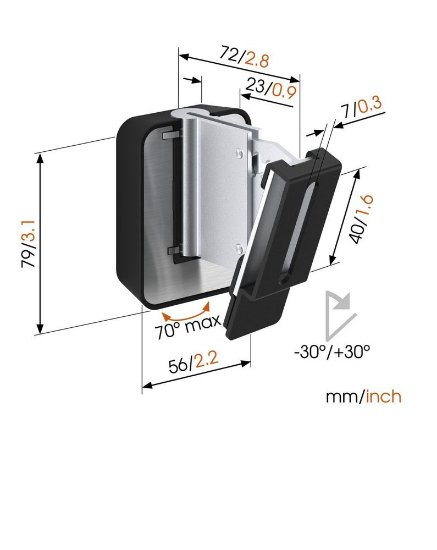 Nosač za zvučnik VOGEL'S SOUND3200B, crni