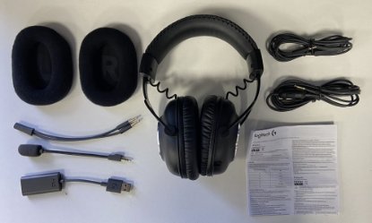 RABLJENI - Slušalice LOGITECH Gaming G PRO X, 7.1, crne