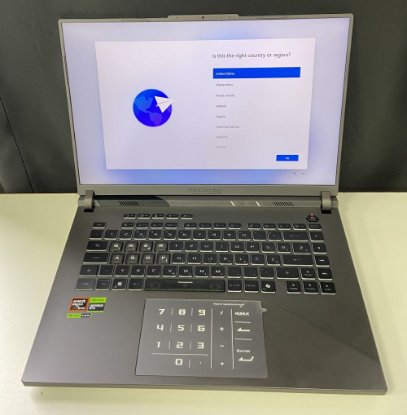 RABLJENI - Laptop ASUS ROG Strix G614PR-RV022W / Ryzen 9 8940HX, 32GB, 1TB SSD, nVidia GeForce RTX 5070 Ti, 16" WUXGA 165Hz IPS, Windows 11, sivi