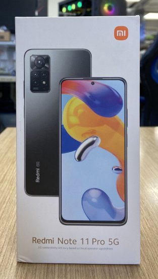 RABLJENI - Mobitel XIAOMI Redmi Note 11 Pro 5G, 6.67", 6GB, 128GB, Android 11, graphite gray
