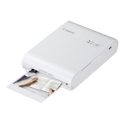 RABLJENI - Termalni pisač za fotografije CANON Selphy QX10 Craft Kit, bijeli