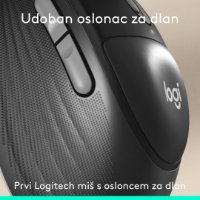 Miš Logitech M850 L, bežični miš, crni