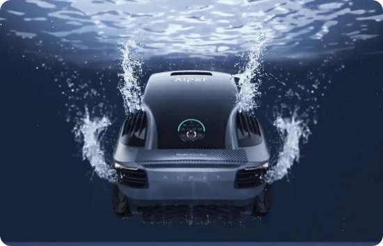 Robotski usisavač za bazene AIPER Scuba X1 Pro Max, crni