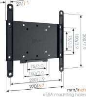 Nosač zidni za TV VOGEL'S MA 2000, 19"-43", do 30kg