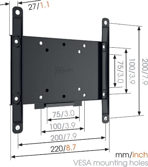 Nosač zidni za TV VOGEL'S MA 2000, 19"-43", do 30kg