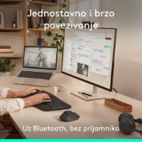 Miš Logitech M850 L, bežični miš, crni