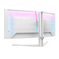 Gaming monitor 34" PHILIPS 34M2C5501A, UWQHD, VA, 180Hz, 1ms, 300cd/m2, FreeSync, zakrivljeni, zvučnici, bijeli