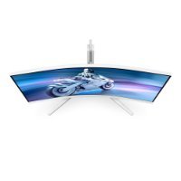 Gaming monitor 34" PHILIPS 34M2C5501A, UWQHD, VA, 180Hz, 1ms, 300cd/m2, FreeSync, zakrivljeni, zvučnici, bijeli