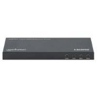 Razdjelnik MANHATTAN, 4x HDMI in, 1x HDMI out, 4-port, 4K@30Hz, multiviewer switch, crni