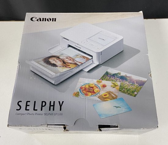 RABLJENI - Termalni pisač za fotografije CANON Selphy CP1500, bijeli