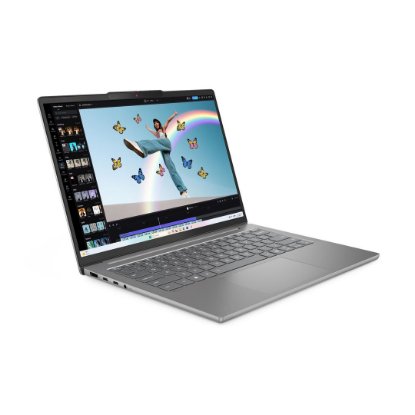 Laptop LENOVO IdeaPad 5 83hv0044sc / Ryzen 7 8845HS, 32GB, 1TB SSD, AMD Radeon 780M, 14" WUXGA IPS, bez OS, sivi
