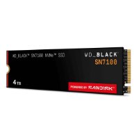 SSD 4TB WESTERN DIGITAL Black SN7100, WDS400T4X0E M,2 2280 NVMe, 7000/6700 MB/s