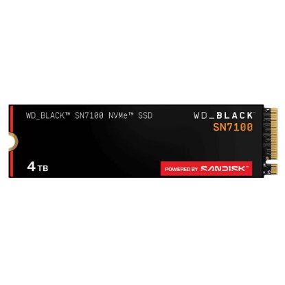 SSD 4TB WESTERN DIGITAL Black SN7100, WDS400T4X0E M,2 2280 NVMe, 7000/6700 MB/s
