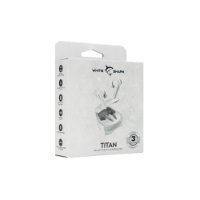 Slušalice WHITE SHARK GEB-TWS96 Titan, in-ear, ANC, bežične, bluetooth, bijele