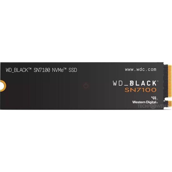 SSD 1TB WESTERN DIGITAL Black SN7100, WDS100T4X0E, M,2 NVMe 7,250/6,900 MB/s