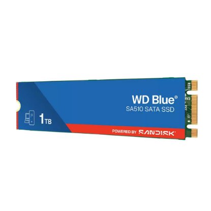 SSD 1TB WESTERN DIGITAL Blue SA510, WDS100T3B0B, M,2 SATA, 560/520 MB/s