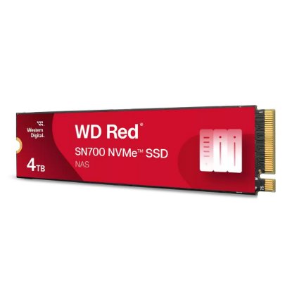 SSD 4TB WESTERN DIGITAL Red SN700, WDS400T1R0C, M.2 NVMe, 3400/3100 MB/s