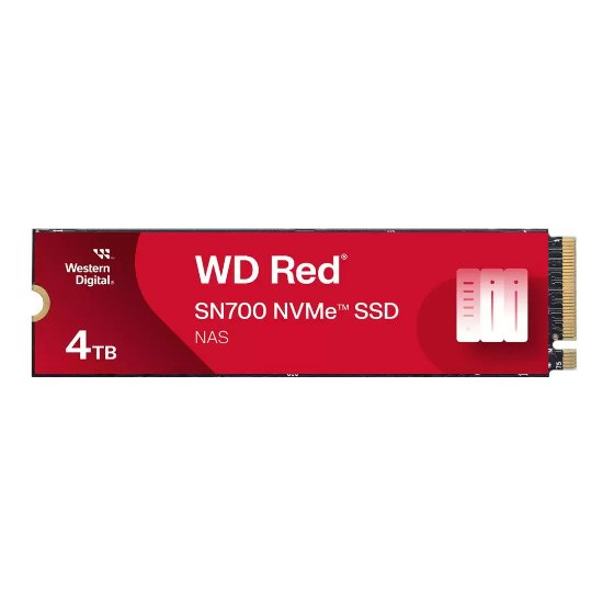 SSD 4TB WESTERN DIGITAL Red SN700, WDS400T1R0C, M.2 NVMe, 3400/3100 MB/s