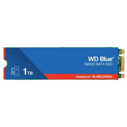 SSD 1TB WESTERN DIGITAL Blue SA510, WDS100T3B0B, M,2 SATA, 560/520 MB/s