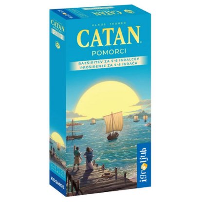 Društvena igra CATAN 2025 - POMORCI EKSTENZIJA 5-6 IGRAČA (HR)