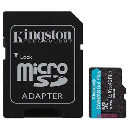 Memorijska kartica KINGSTON Canvas Go Plus Micro SDCG4/256GB, SDXC 256GB, Class 10 UHS-I + adapter