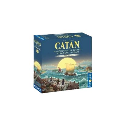 Društvena igra CATAN 2025 - ISTRAŽIVAČI I GUSARI EKSPANZIJA (HR)