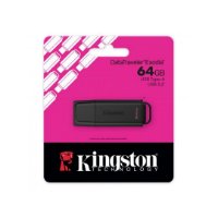 Memorija USB 3.2 FLASH DRIVE, 64GB, KINGSTON DataTraveler Exodia DTXG2/64GB, crni