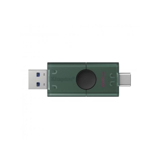 Memorija USB 3.2 FLASH DRIVE, 128GB, KINGSTON DataTraveler DUO DTDEG2/128GB, crni