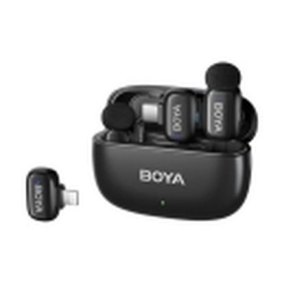 Mikrofon BOYA mini-12 (2 TX + 1 RX), bežični, USB C, crni