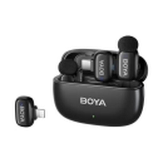 Mikrofon BOYA mini-12 (2 TX + 1 RX), bežični, USB C, crni