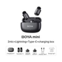 Mikrofon BOYA mini-12 (2 TX + 1 RX), bežični, USB C, crni