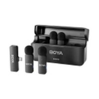 Mikrofon BOYA BY-V4U (4 TX + 1 RX), bežični, USB C crni