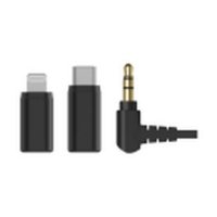 Mikrofon BOYA Boyamic (2 TX + 1 RX + Charging Case), bežični, USB C crni