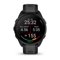 Pametni sat GARMIN Forerunner 165 Music, GPS, crni