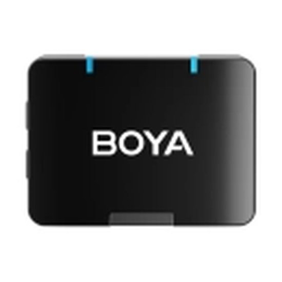Mikrofon BOYA Boyamic (2 TX + 1 RX + Charging Case), bežični, USB C crni
